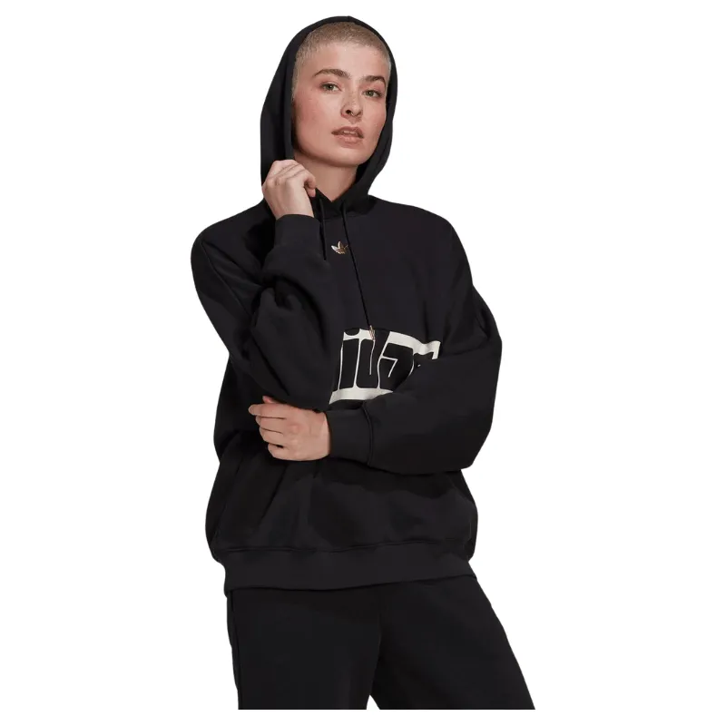 Adidas Womens Black Ski Chic Hoodie