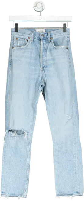 AGOLDE Light Blue Riley Jeans W23