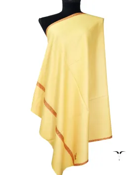 amber silk embroidery pashmina shawl 8244