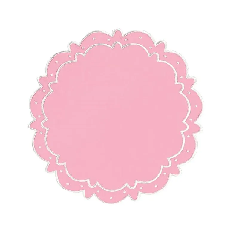 Ava Placemat in Pink, Set of 4