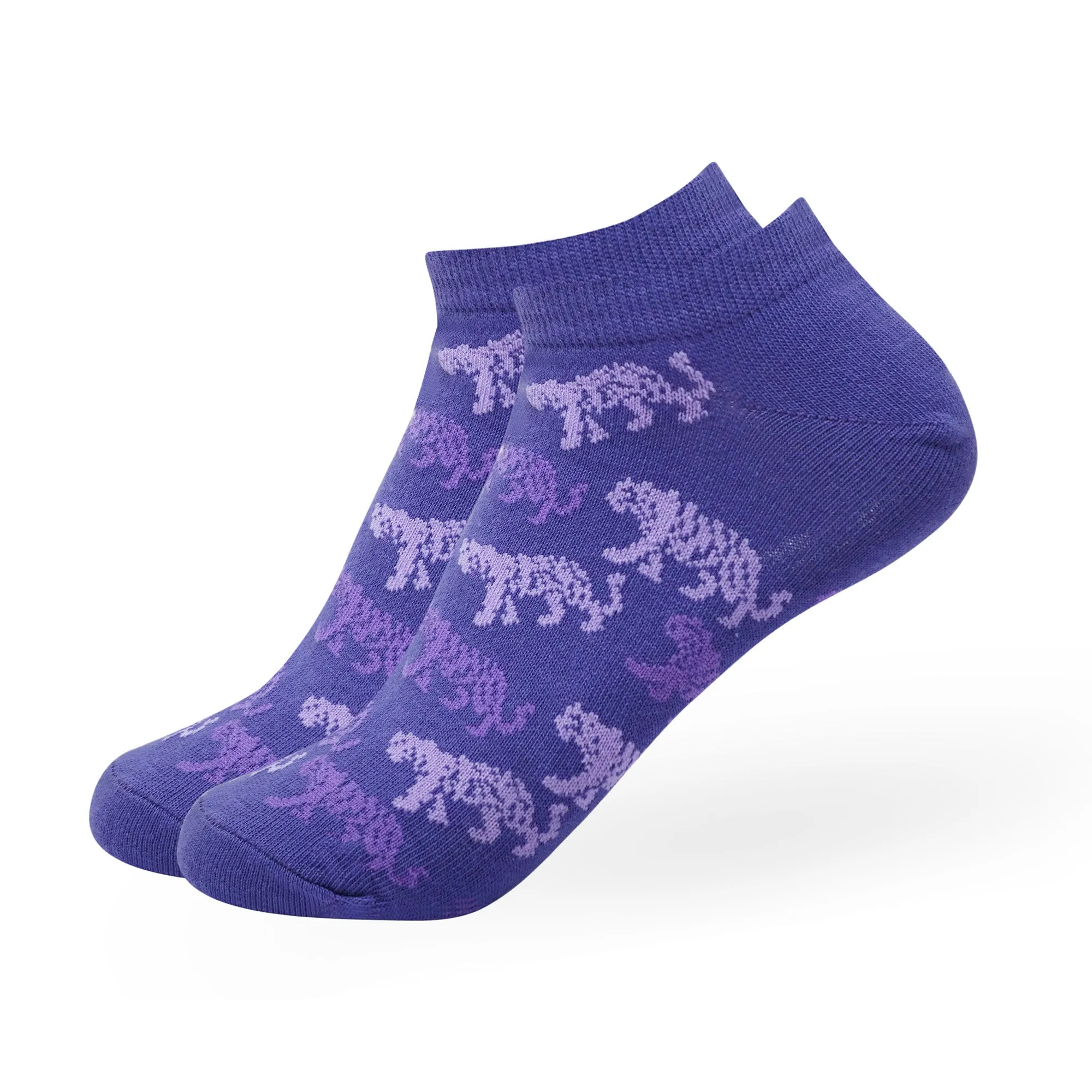 BALENZIA WOMEN'S WWF-INDIA LOWCUT SOCKS | 3-Pack | Animal Print