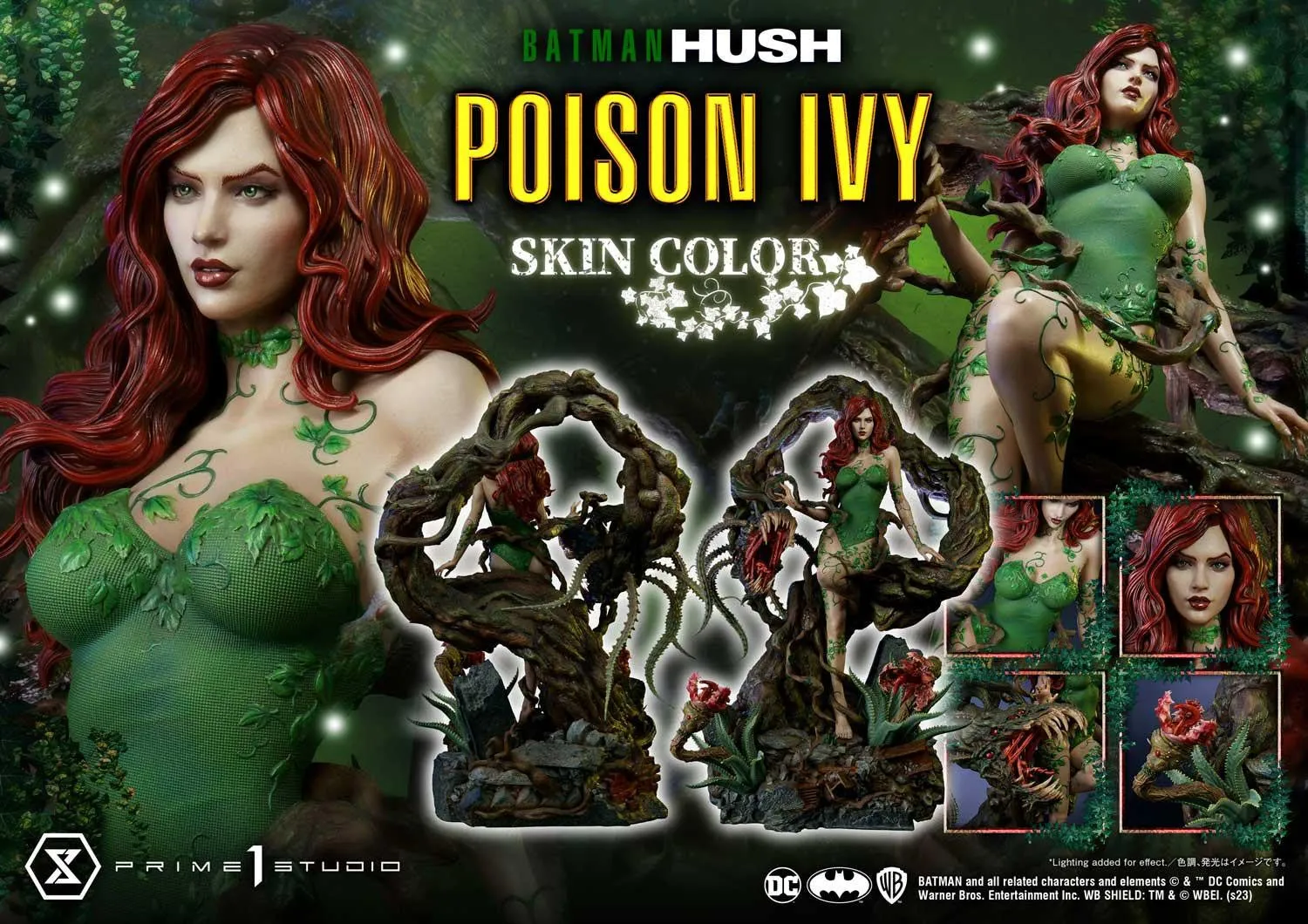 Batman: Hush (Comics) Poison Ivy Skin Color