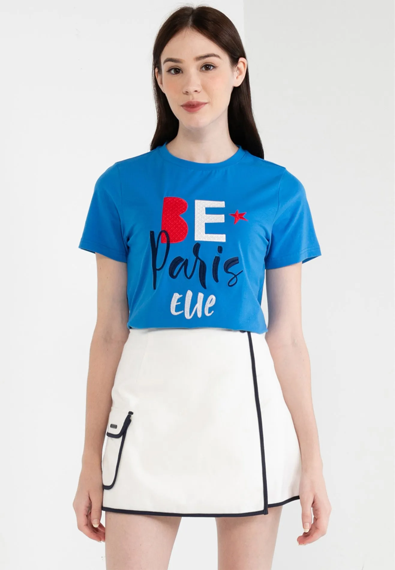 Be Paris Collection: 'BE Paris ELLE' Graphic Tee