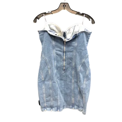 Blue Denim Dress Casual Short Guess, Size M