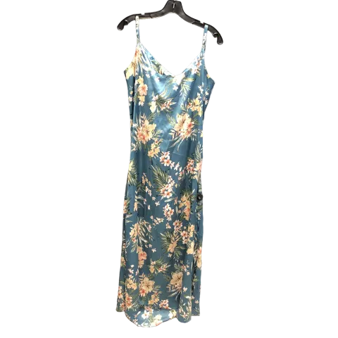 Blue Dress Casual Maxi Ax Armani, Size 12