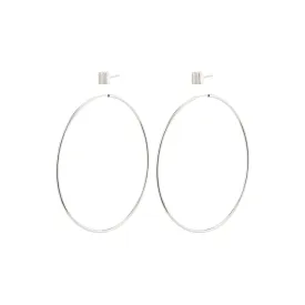 CARE recycled hoop & stud earrings 2-in-1 set silver-plated