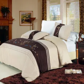 Celeste Cotton Embroidered Duvet Cover Sets