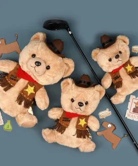 Colly's Cowboy Bear Golf Club Cover