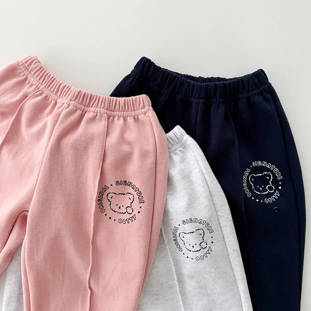 Cozy Cartoon Jogger Set