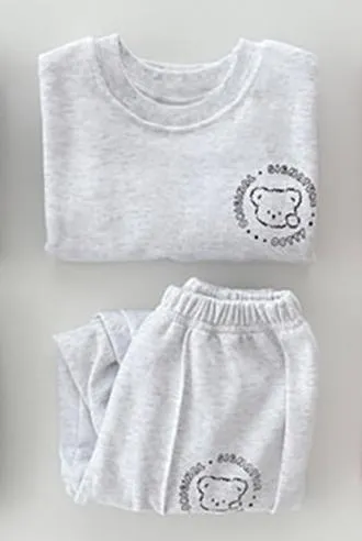 Cozy Cartoon Jogger Set