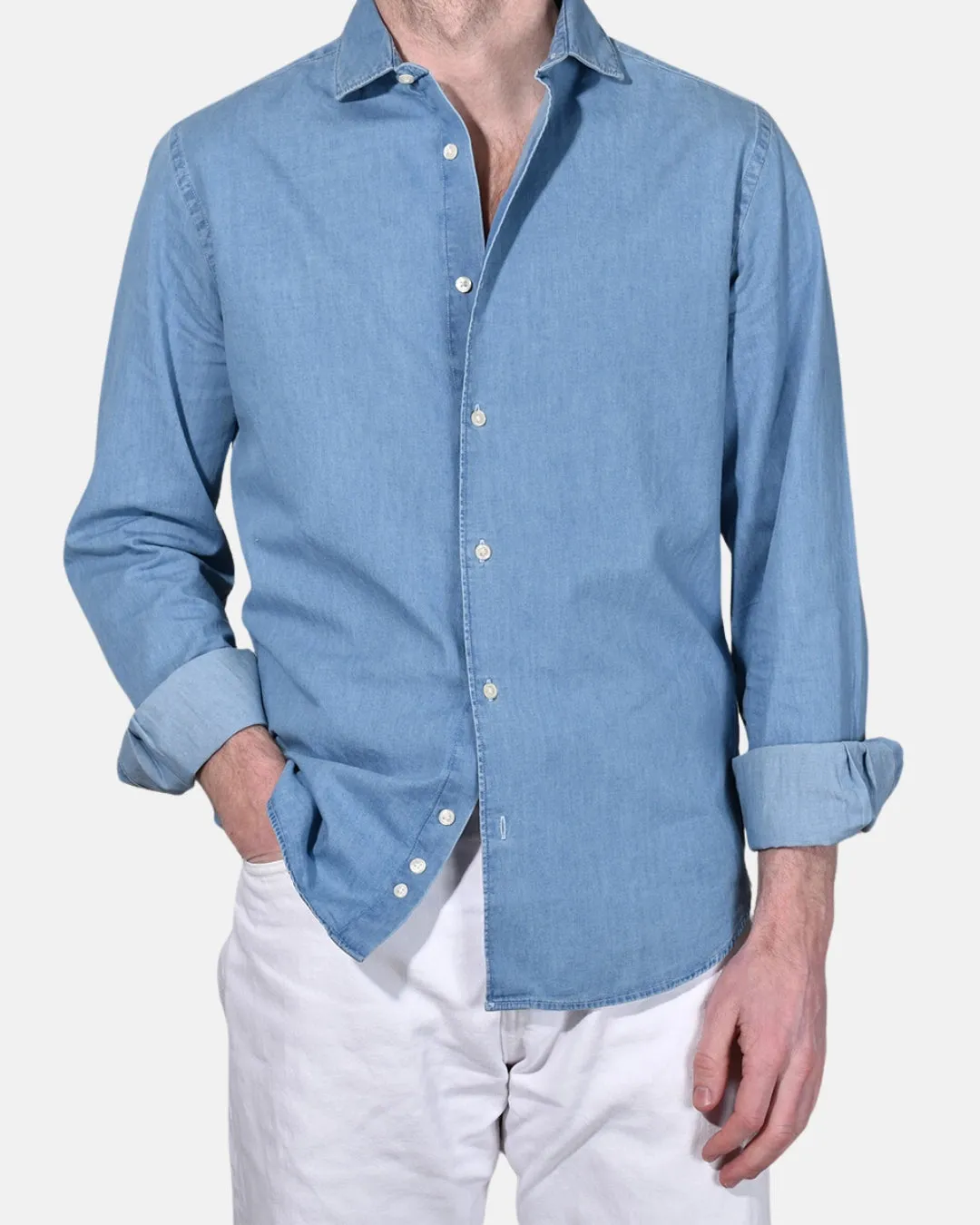 Denim Shirt - Light Indigo