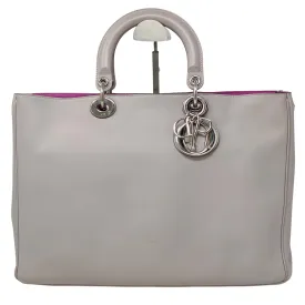 Dior Gray Large Diorissimo Bag