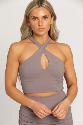 Dove Cross Over Yoga Top