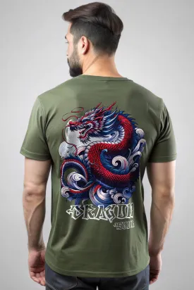 Dragon Soul Olive T-shirt