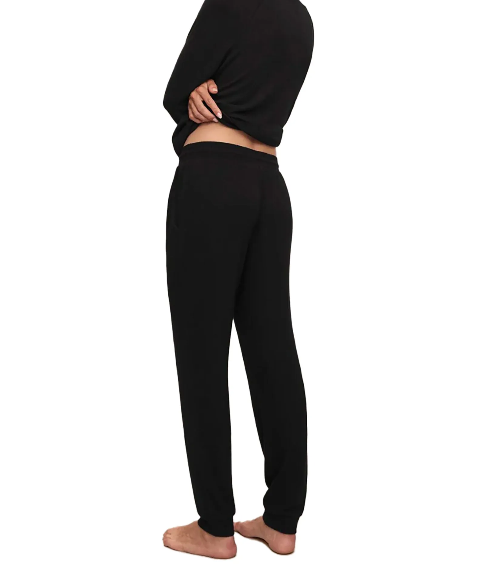 Eberjey Women Cozy Time Jogger Black