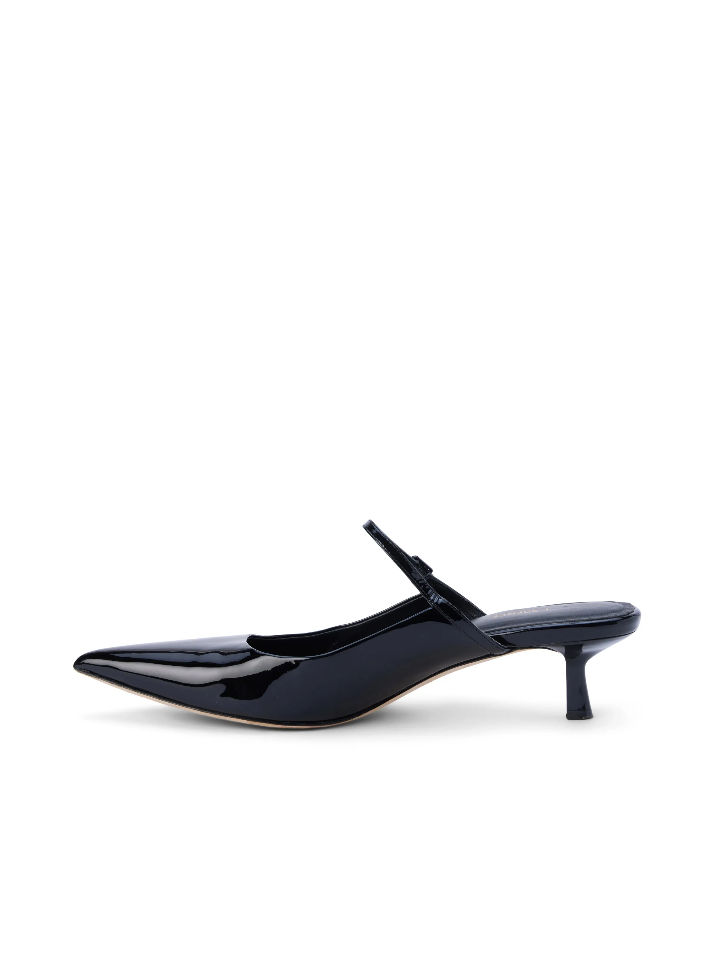 Edith Patent Leather Mule