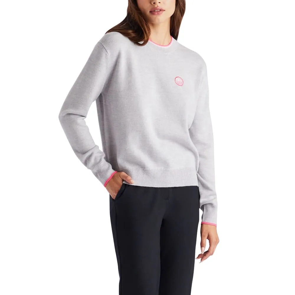 Gfore Circle G's Relaxed Merino Wool Crewneck Golf Sweater 2023 Women