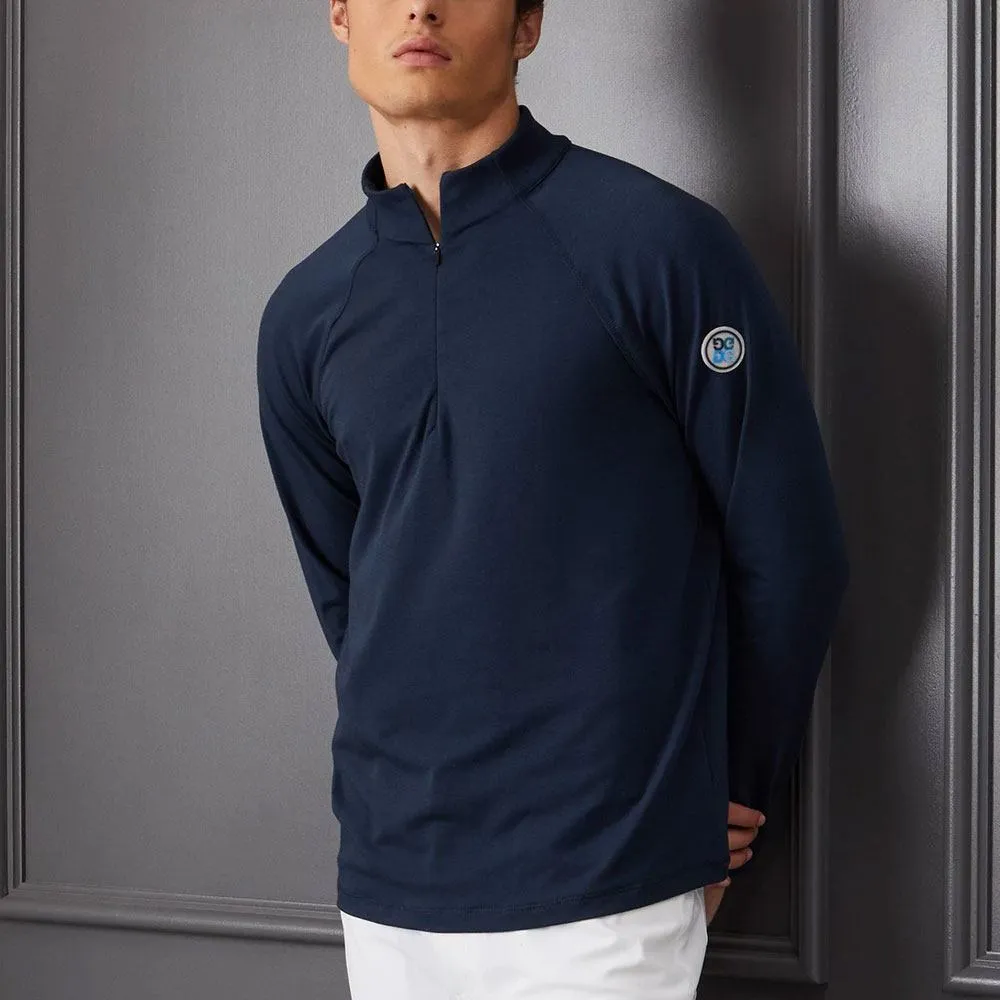 Gfore Luxe Staple Quarter Zip Mid Layer Golf Pullover 2023