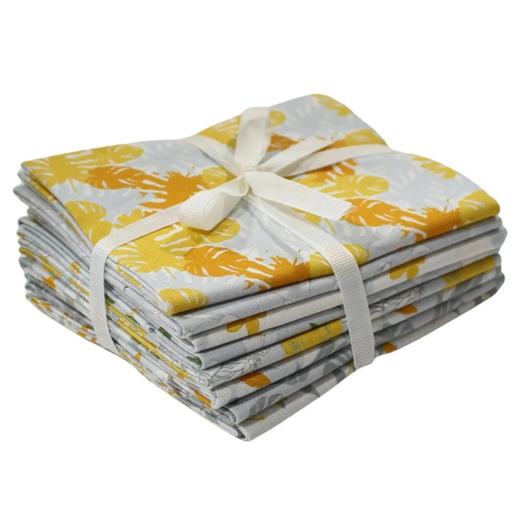 Golden Glow 8 Piece Cotton Fat Quarter Bundle