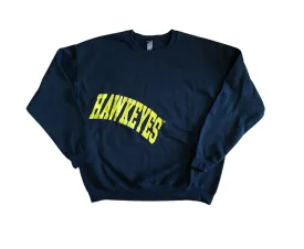 Hawkeyes Offset Crewneck