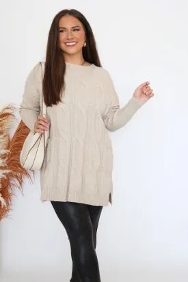 Heavenly-Luxe Cable Sweater