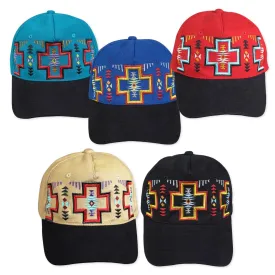 <font color="red">Close Out !!!</font> 6 PC Petite "Four Paths" Snapback  Cotton Caps, Only $5.50 ea.!!