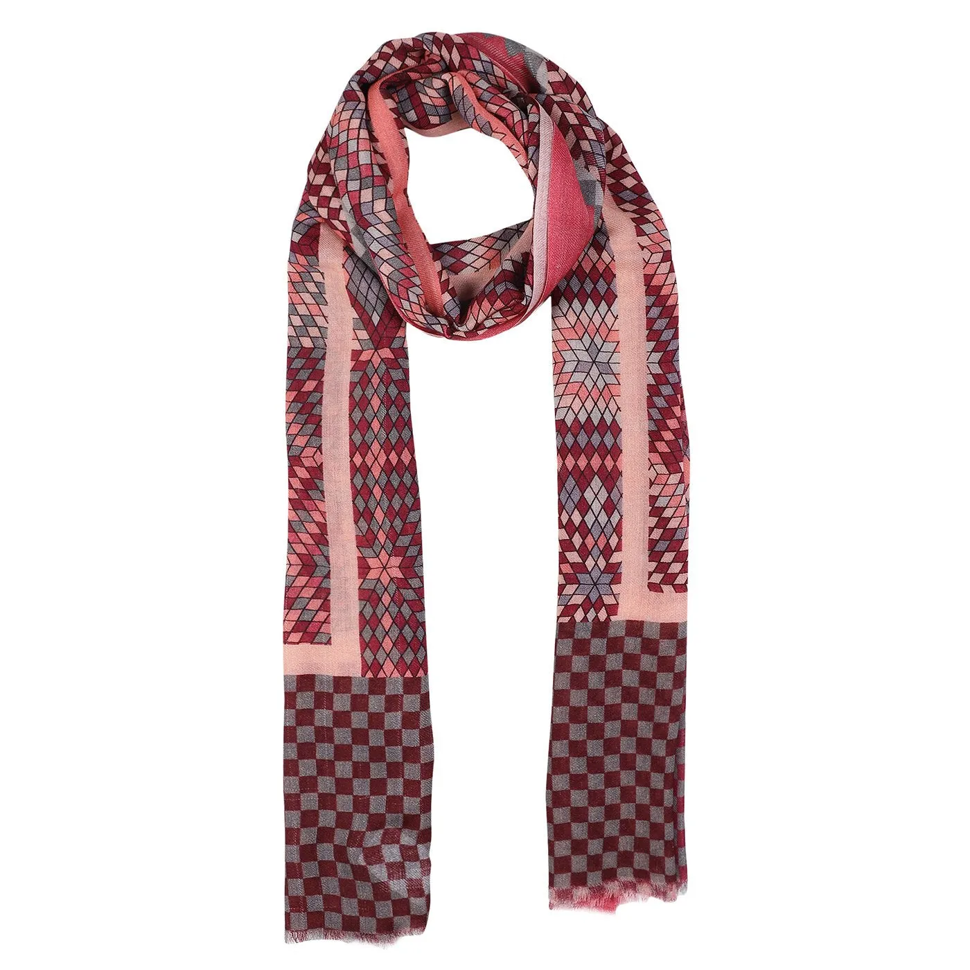 Mosaicq Printed Woolen printed Stole