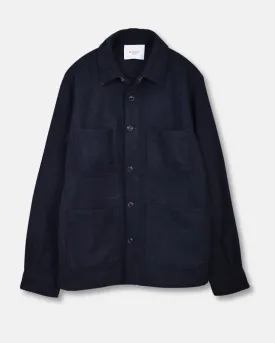 Overshirt Wool Mix - Navy