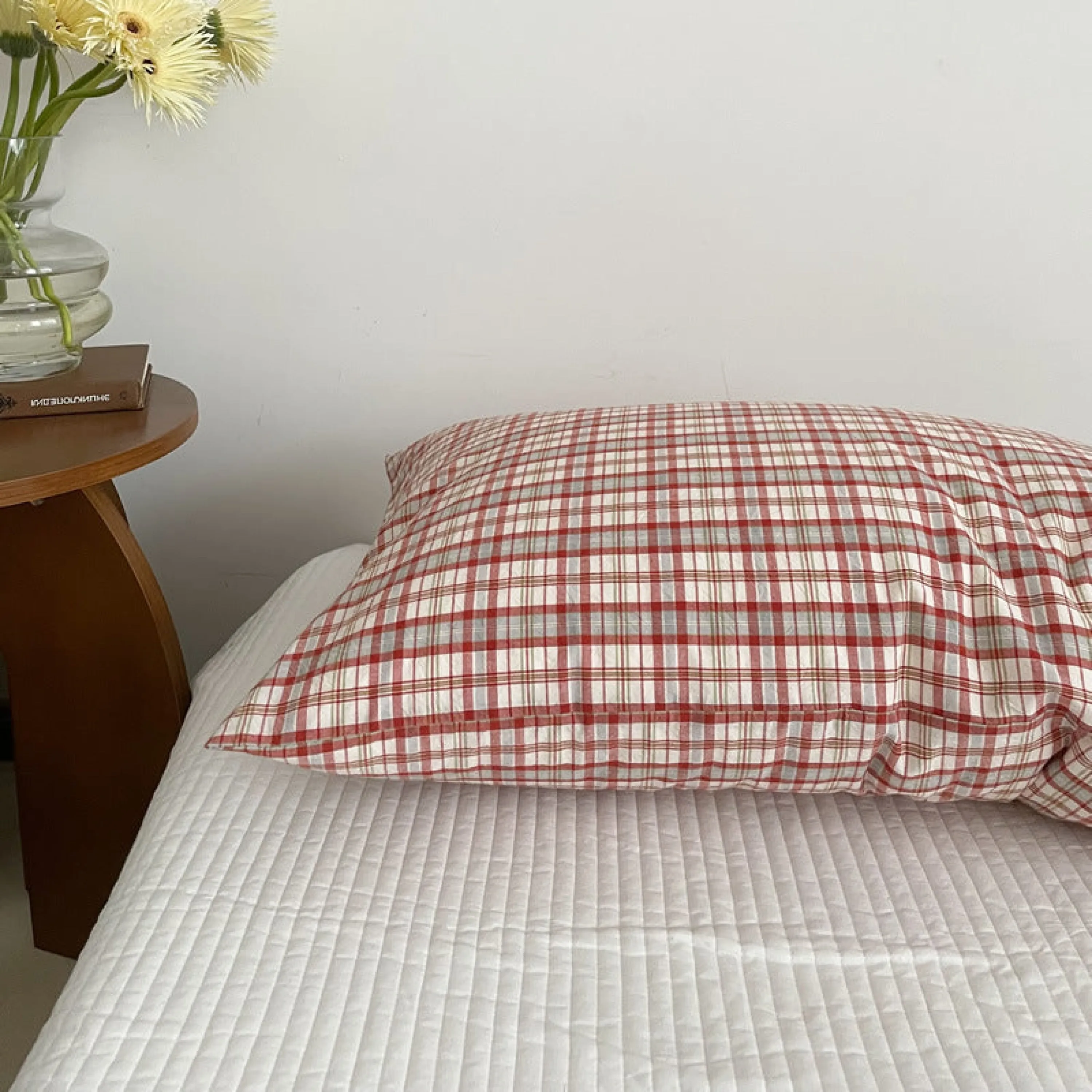 Plaid Pillowcases (5 Colors)