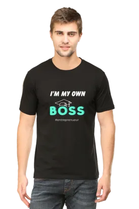 "Boss" Printed T-Shirt | Express Your Style with Eye-Catching Designs