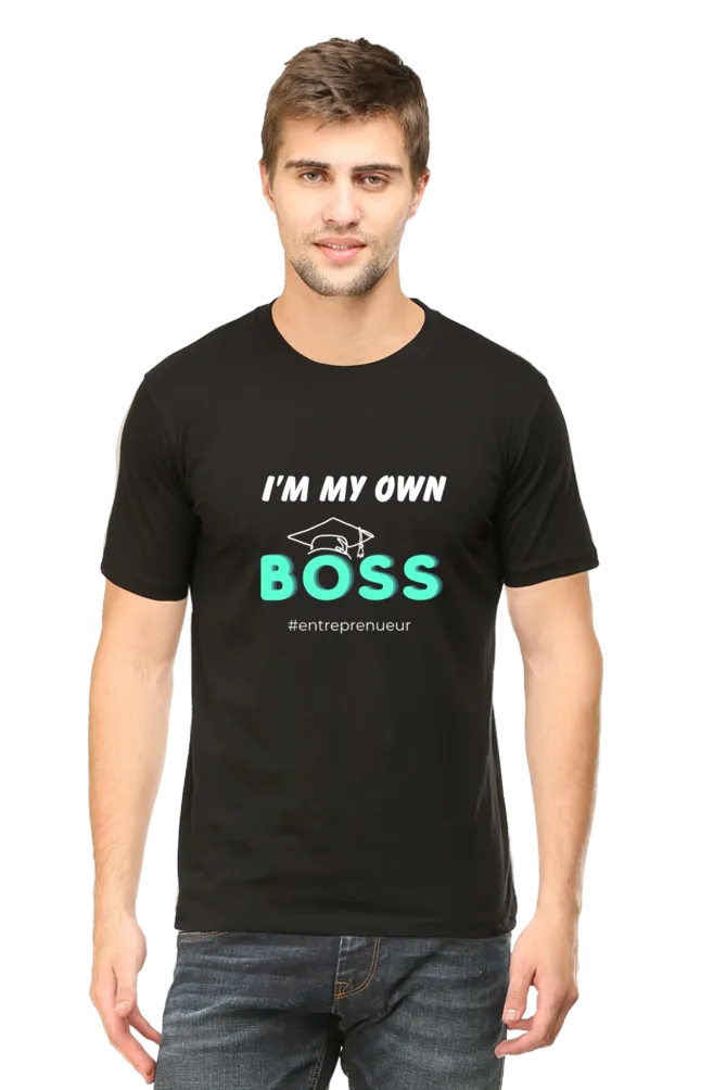 "Boss" Printed T-Shirt | Express Your Style with Eye-Catching Designs