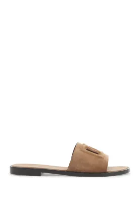 "dg logo suede slides for stylish CQ0625 AS915 NOCCIOLA