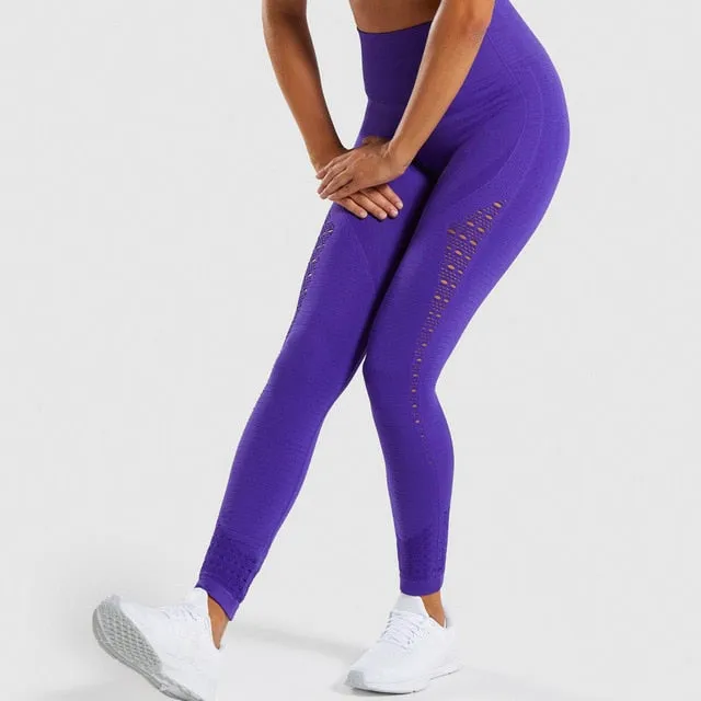 Seamless Women Hip Push Up Yoga Pants