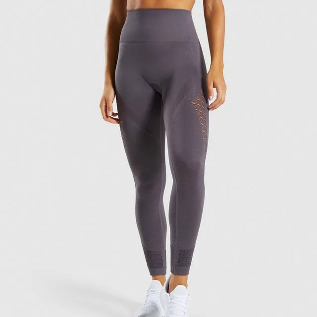 Seamless Women Hip Push Up Yoga Pants