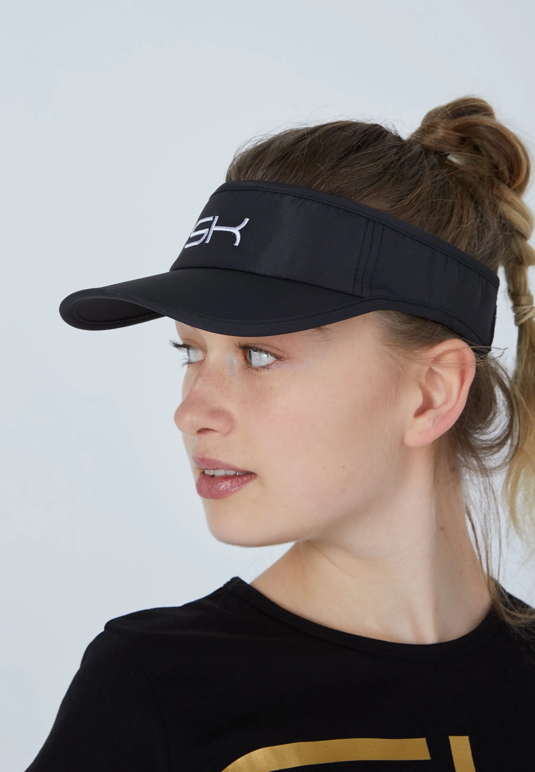 Tennis Sun Visor, black