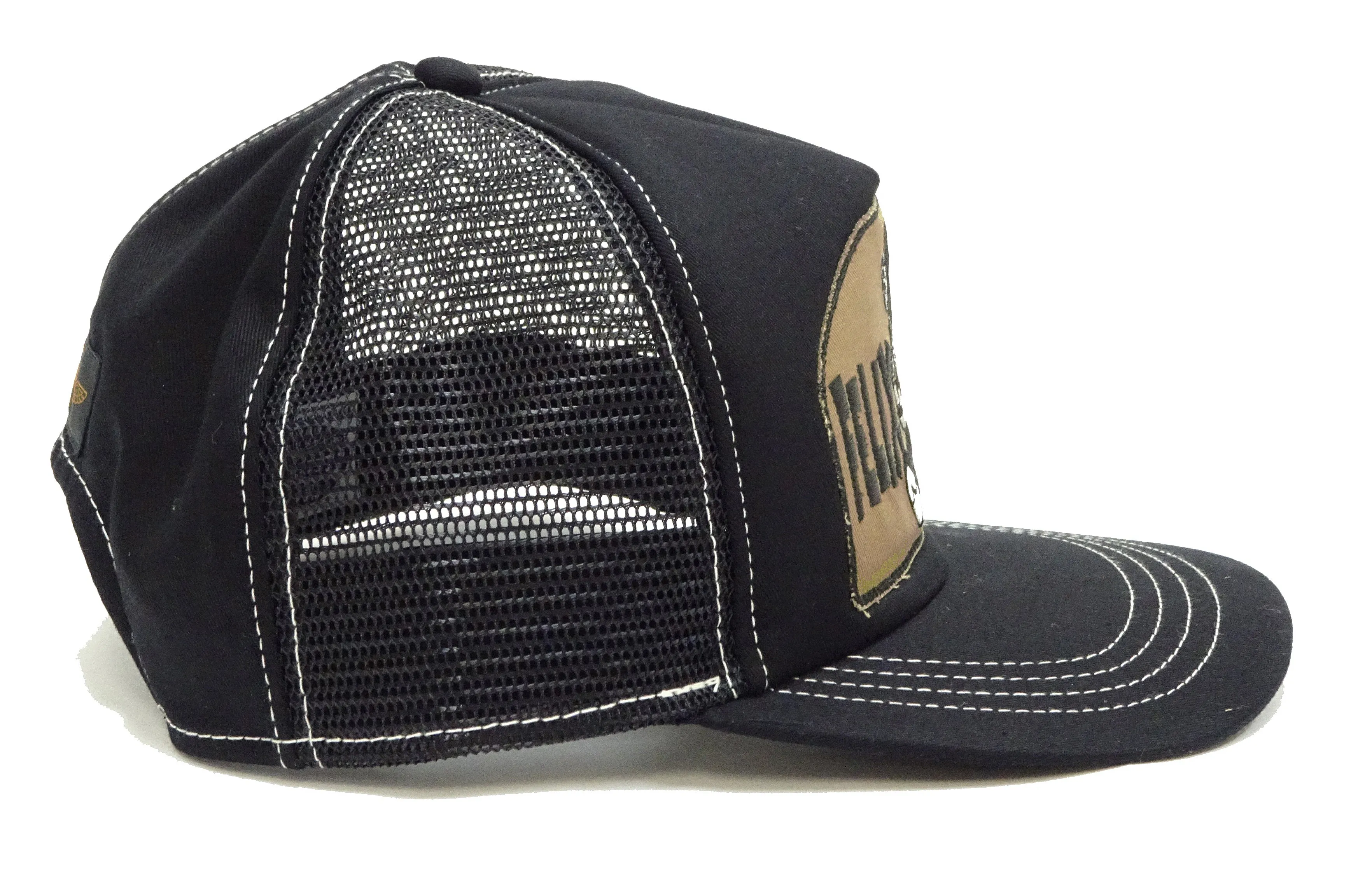 TOYS McCOY Felix the Cat Trucker Hat Men's Casual Baseball Cap with Mesh Side Panels TMA2408 Black