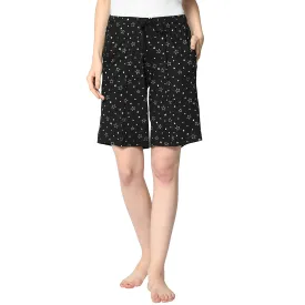 Vimal Jonney Black Shorts For Women's