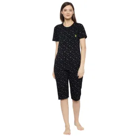 Vimal Jonney Black Women's Night Suit