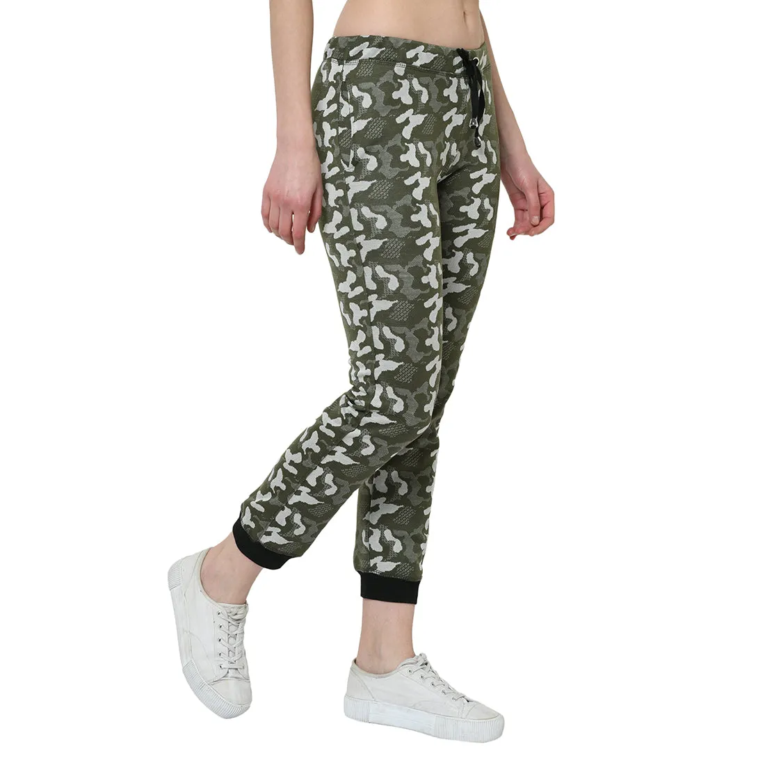 Vimal Jonney Green Trackpant For Women's