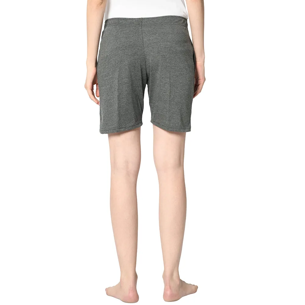 Vimal Jonney Grey Shorts For Women's