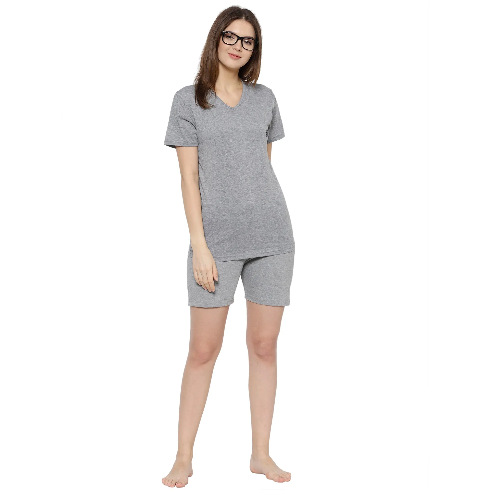 Vimal Jonney Grey Women's Night Suit