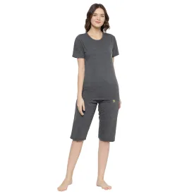 Vimal Jonney Grey Women's Night Suit