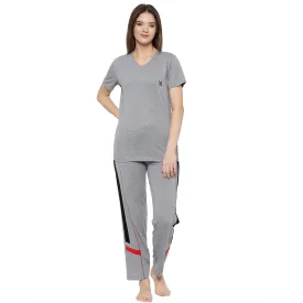 Vimal Jonney Grey Women's Night Suit