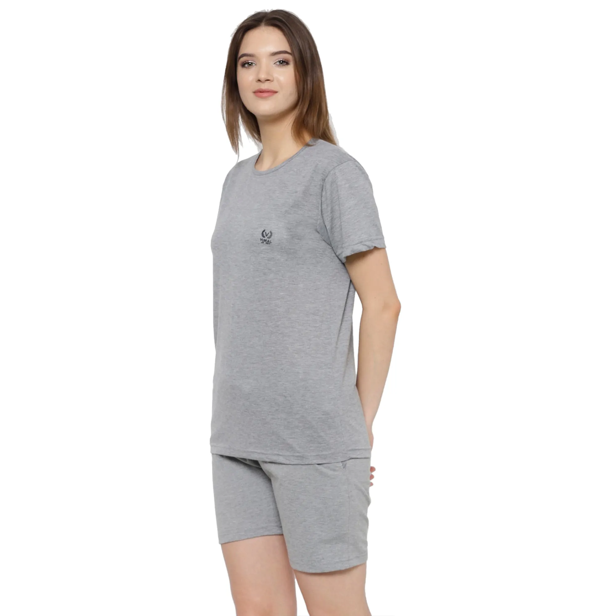 Vimal Jonney Grey Women's Night Suit