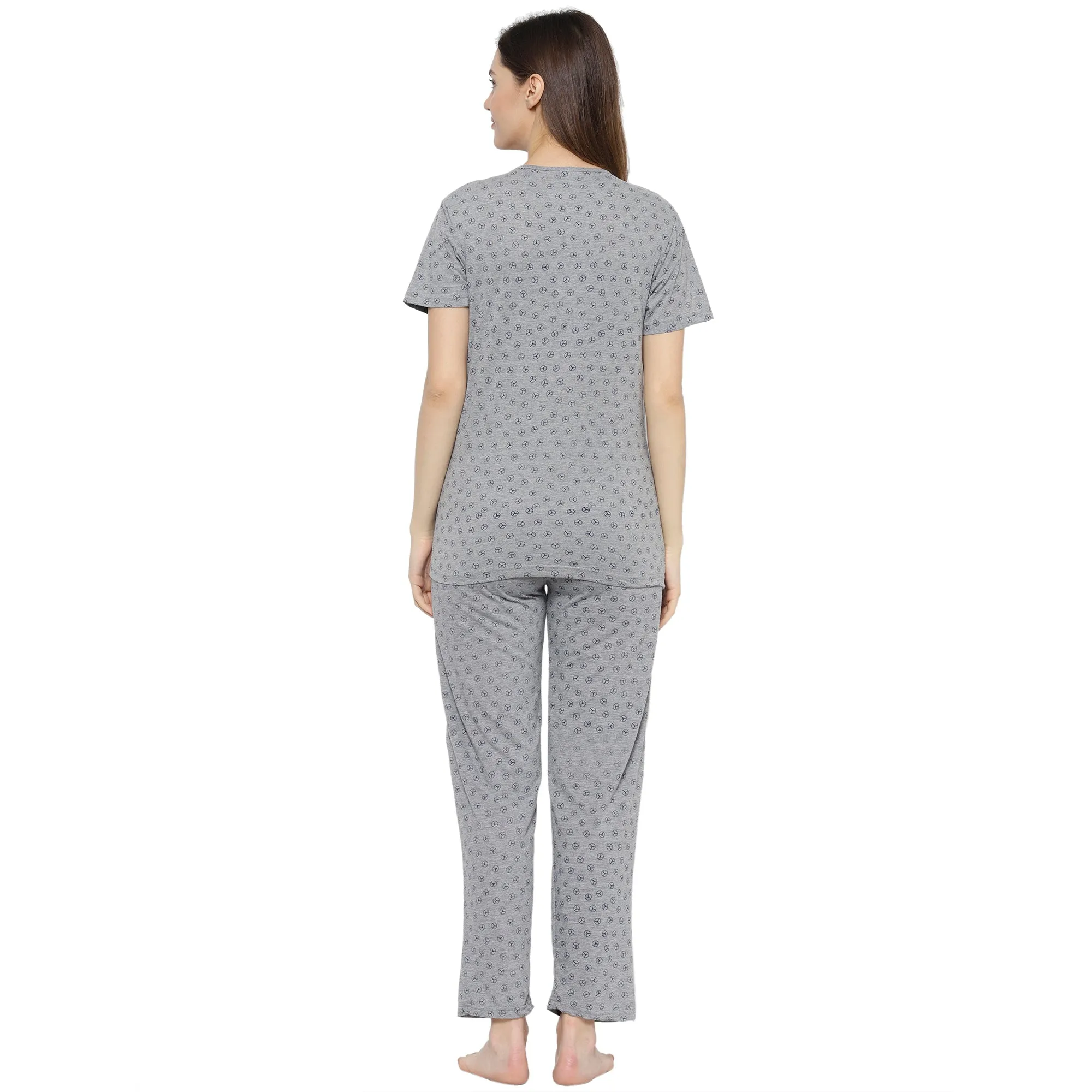 Vimal Jonney Grey Women's Night Suit