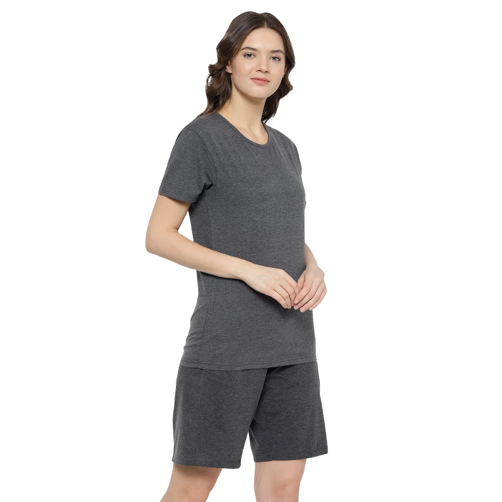 Vimal Jonney Grey Women's Night Suit