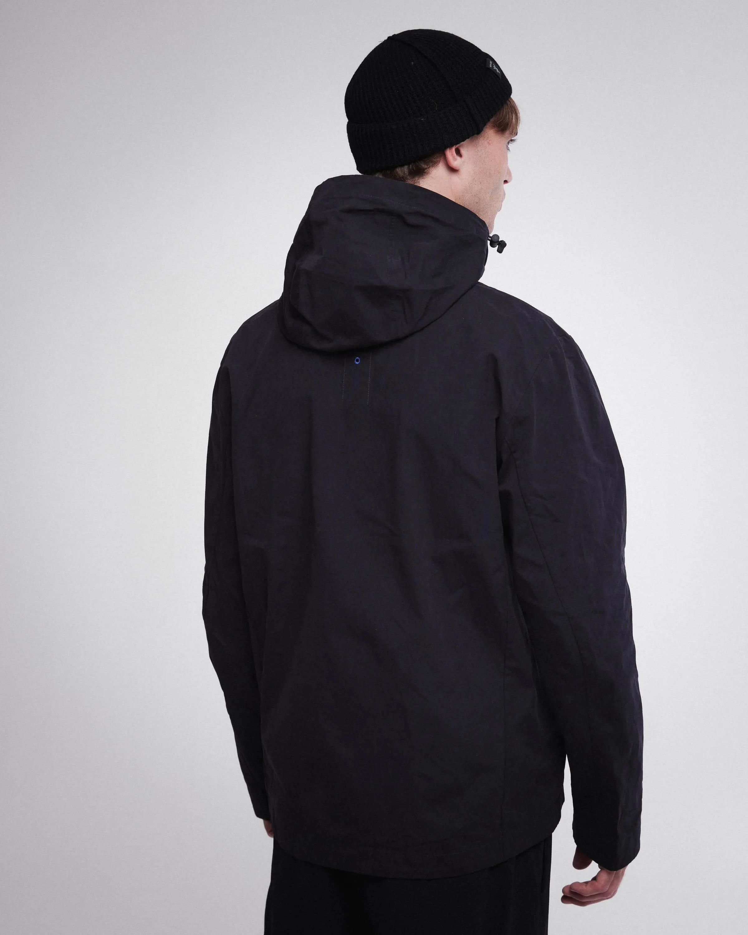 Waxed Cotton Hooded Blouson PR405310