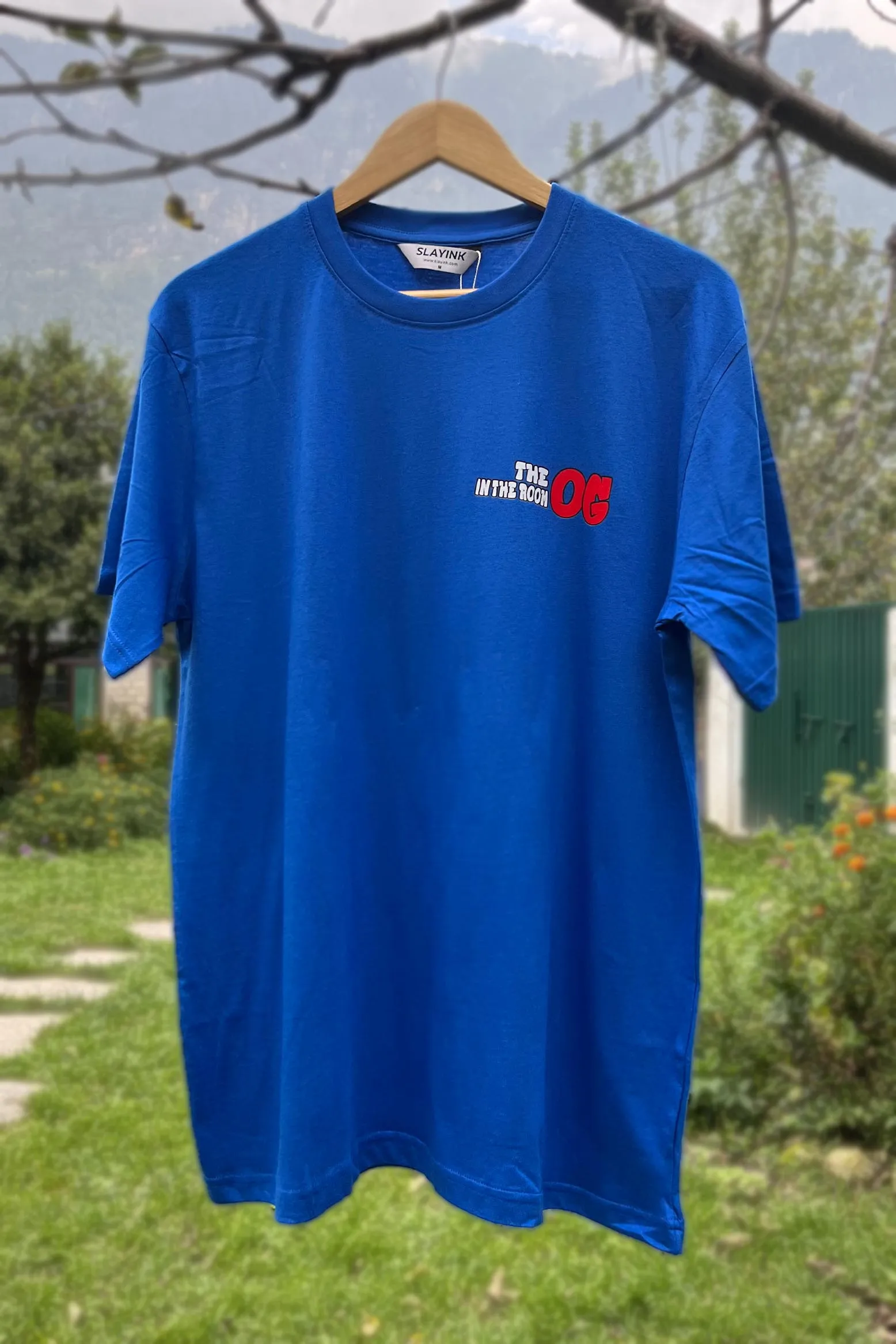 We Don't Play Blue Oversized T-shirt