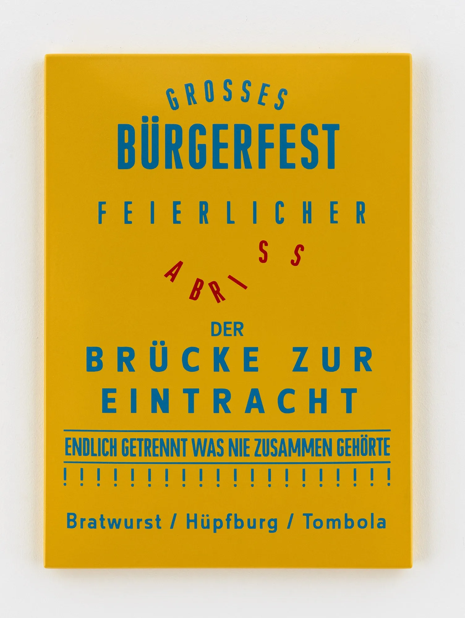 Wilhelm Klotzek, "Grosses Bürgerfest", 2019