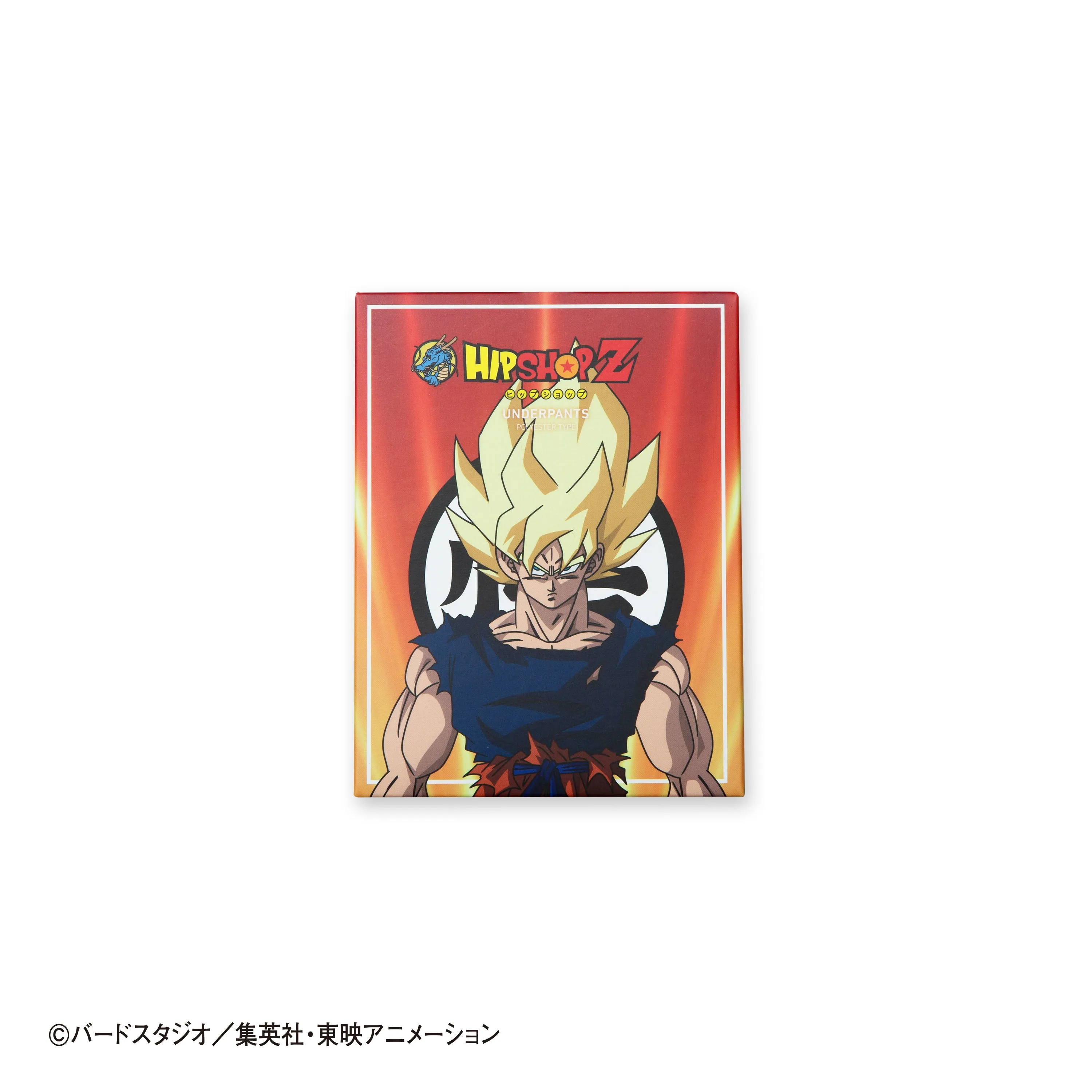 ＜ドラゴンボールZ＞SON GOKU SUPER SAIYAN/孫悟空 スーパーサイヤ人　アンダーパンツ　キッズ　ポリエステルタイプ